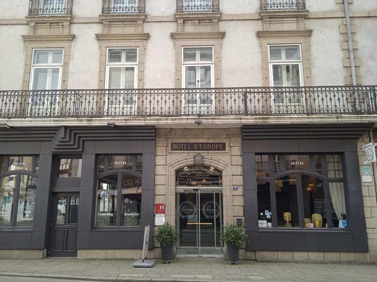 Grand Hotel De L'Europe Morlaix Exterior foto